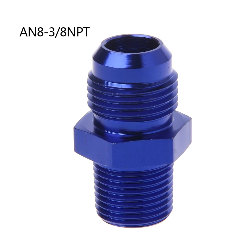 Various AN6 AN8 NPT Straight Fuel Oil Air System Hose End Fitting Adapter Blue Drop Ship No23 
Various AN6 AN8 NPT Straight Fuel Oil Air System Hose End Fitting Adapter Blue Drop Ship No23