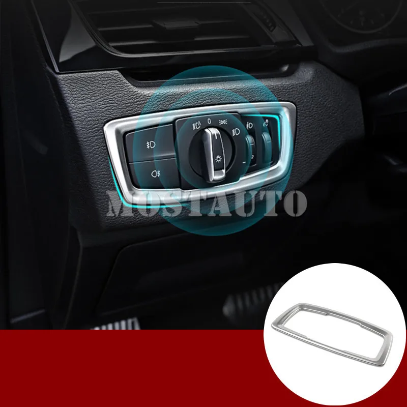 For BMW X2 F39 Stainless Steel Headlight Switch Button Trim Cover 2017-2019 1pcs
For BMW X2 F39 Stainless Steel Headlight Switch Button Trim Cover 2017-2019 1pcs
