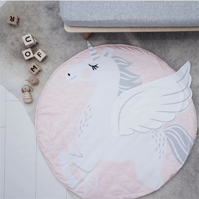 Baby Round Carpet Rugs Mat Kids Play Game Mats,Unicorn Crawling Blanket Floor Carpet, Kids Room Decoration
Baby Round Carpet Rugs Mat Kids Play Game Mats,Unicorn Crawling Blanket Floor Carpet, Kids Room Decoration
