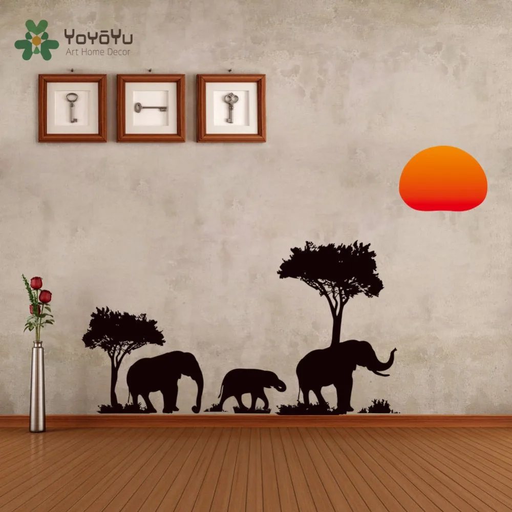 YOYOYU Wall Decal Elephant Sun Vinyl Art Room Decoration Removeable Animal Decor Home Decor Mural Poster wall sticker YO450
YOYOYU Wall Decal Elephant Sun Vinyl Art Room Decoration Removeable Animal Decor Home Decor Mural Poster wall sticker YO450