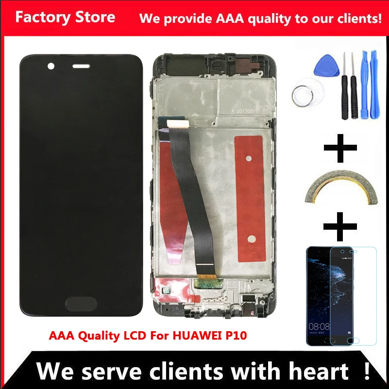 5.1 Inch AAA Quality LCD For HUAWEI P10 Lcd With Frame Display Screen For HUAWEI P10 Sceen VTR-AL00 VTR-AL01 VTR-L09 VTR-L10
5.1 Inch AAA Quality LCD For HUAWEI P10 Lcd With Frame Display Screen For HUAWEI P10 Sceen VTR-AL00 VTR-AL01 VTR-L09 VTR-L10
