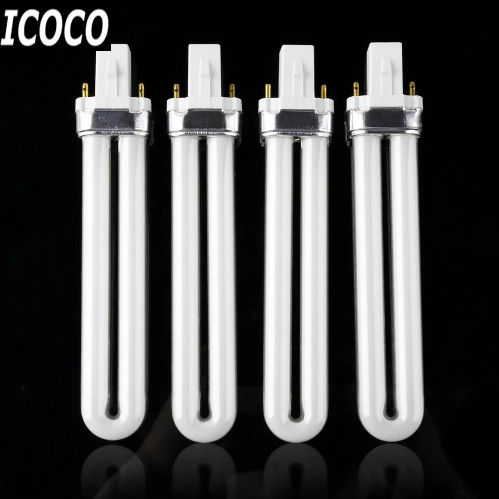 Professional Electronic 4Pcs 9W Nail Dryer UV Lamp Light Bulb Tube Replacement Art Nail Polish Manicure
Professional Electronic 4Pcs 9W Nail Dryer UV Lamp Light Bulb Tube Replacement Art Nail Polish Manicure