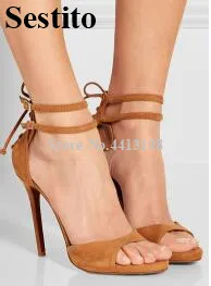 2019 European Solid Peep Toe Cross-tied Back Strap Stiletto Heel Platform Super High Heels Sandals Buckle Strap Women's Shoes
2019 European Solid Peep Toe Cross-tied Back Strap Stiletto Heel Platform Super High Heels Sandals Buckle Strap Women's Shoes