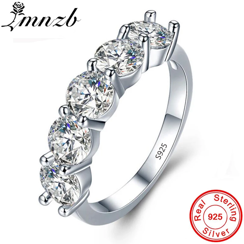 LMNZB 925 Silver Engagement Wedding Rings for Women Clear AAA Zircon Jewelry Gift Bijoux Bague Size 5 6 7 8 9 10 11 12 LRH066
LMNZB 925 Silver Engagement Wedding Rings for Women Clear AAA Zircon Jewelry Gift Bijoux Bague Size 5 6 7 8 9 10 11 12 LRH066