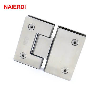 NAIERDI-4904 180 Degree Hinge Open 304 Stainless Steel Wall Mount Glass Shower Door Hinges For Home Bathroom Furniture Hardware
NAIERDI-4904 180 Degree Hinge Open 304 Stainless Steel Wall Mount Glass Shower Door Hinges For Home Bathroom Furniture Hardware