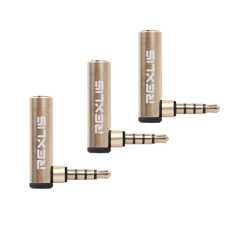 REXLIS 3pcs 3.5mm 90 Degree Audio Adapter,3.5mm Audio Adapter,3.5mm Right Angle Adapter Headphone Adapter,Female to Male AUX A
REXLIS 3pcs 3.5mm 90 Degree Audio Adapter,3.5mm Audio Adapter,3.5mm Right Angle Adapter Headphone Adapter,Female to Male AUX A