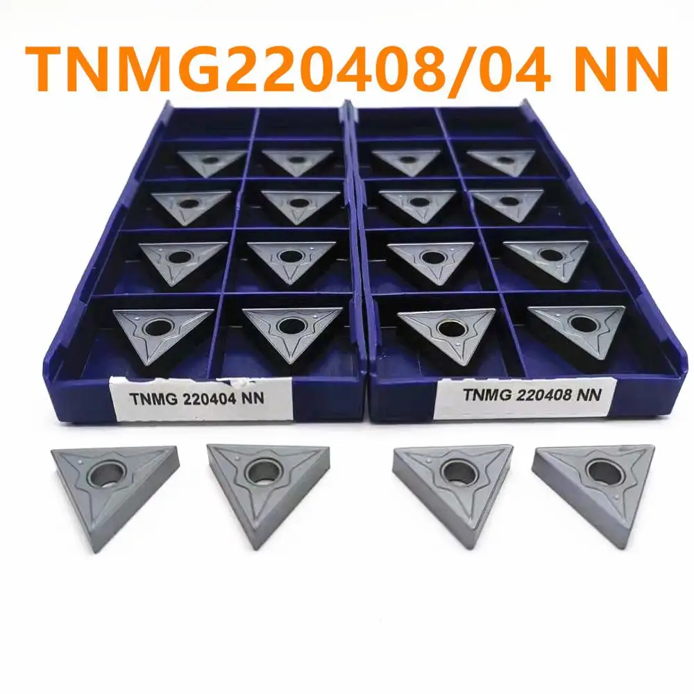 Tungsten Carbide TNMG220404 / 08 NN LT10 External Turning Tool TNMG 220408 PVD Carbide Insert CNC Lathe Tool Milling Tool
Tungsten Carbide TNMG220404 / 08 NN LT10 External Turning Tool TNMG 220408 PVD Carbide Insert CNC Lathe Tool Milling Tool