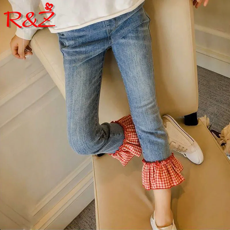 R&Z children's pants 2019 spring and autumn new girls fashion trousers in the big boy denim stitching flared pants
R&Z children's pants 2019 spring and autumn new girls fashion trousers in the big boy denim stitching flared pants