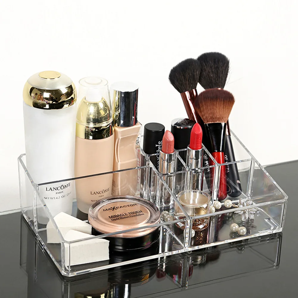 TSSAAG Acrylic Cosmetic Organizer Transparent Nail Polish Lipstick Display Holder Desktop Makeup Storage Box Brush Organizer
TSSAAG Acrylic Cosmetic Organizer Transparent Nail Polish Lipstick Display Holder Desktop Makeup Storage Box Brush Organizer