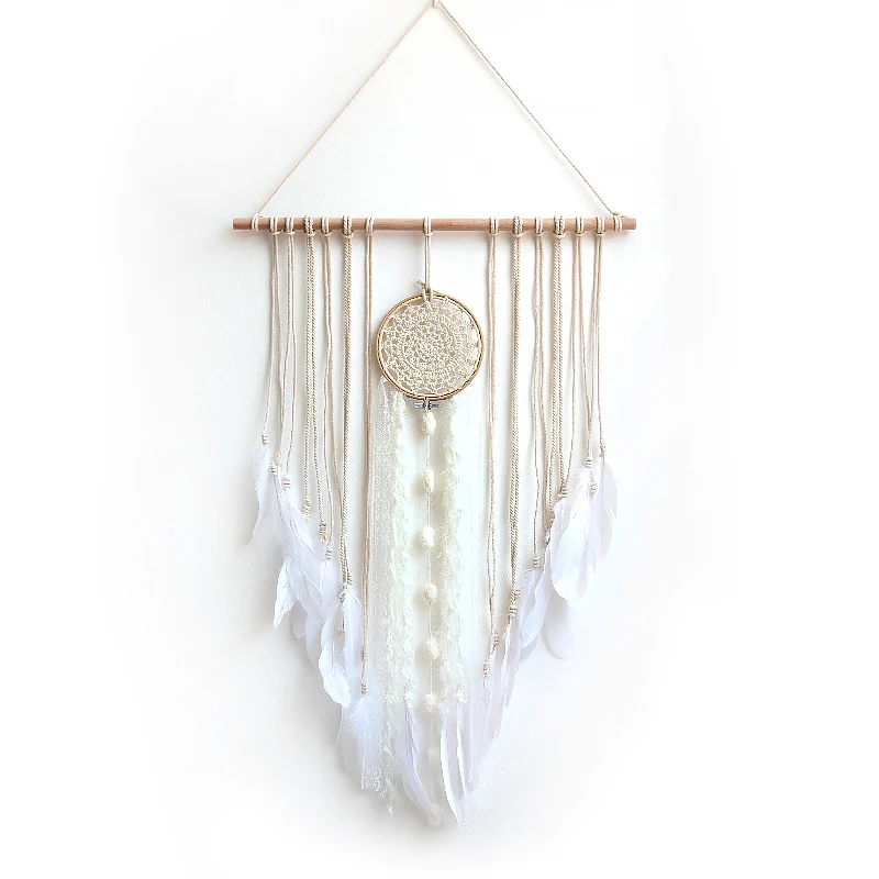 Macrame Wall Art Wall Hanging Tapestry with Handmade Tassel & Lace Wind Hanging Decoration Best Gift
Macrame Wall Art Wall Hanging Tapestry with Handmade Tassel & Lace Wind Hanging Decoration Best Gift