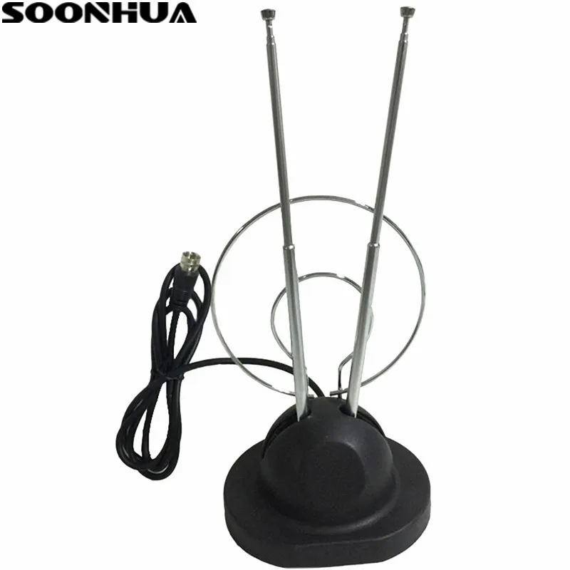SOONHUA 30 Miles Indoor 4K HD Freeview Digital TV Antenna HDTV Antenna Aerial Booster Satellite Receiver For DVB-T HDTV Box
SOONHUA 30 Miles Indoor 4K HD Freeview Digital TV Antenna HDTV Antenna Aerial Booster Satellite Receiver For DVB-T HDTV Box