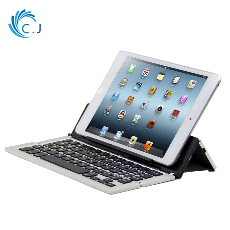 CJ Ultra Thin Wireless Bluetooth Keyboard with folding for Apple ios tablet , iphone,android phone,Tablet,ipad,Microsoft Surface
CJ Ultra Thin Wireless Bluetooth Keyboard with folding for Apple ios tablet , iphone,android phone,Tablet,ipad,Microsoft Surface