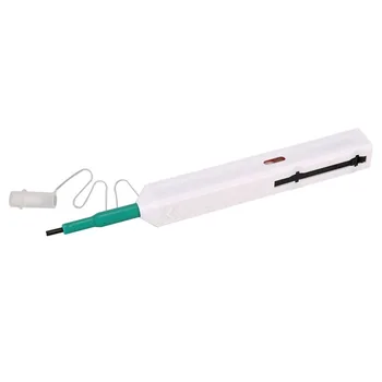 2.5mm 800 Times One-Click Fiber Optic Connector Smart Cleaner Pen Cleaning Tool Universal for SC ST FC Adapter Ferrule
2.5mm 800 Times One-Click Fiber Optic Connector Smart Cleaner Pen Cleaning Tool Universal for SC ST FC Adapter Ferrule