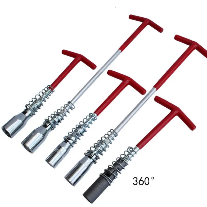 16mm/21mm T type spark plug wrench Socket wrench 360 degree rotate Auto Repair Tool hand tools
16mm/21mm T type spark plug wrench Socket wrench 360 degree rotate Auto Repair Tool hand tools