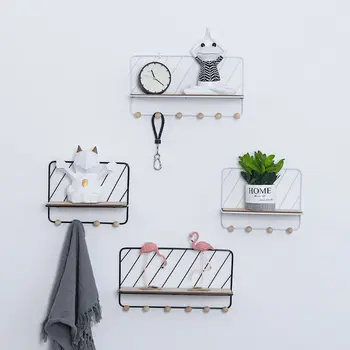 Creative Iron Art Storage Holders Nordic Simple Style Multifunction Wall Decoration Groceries Ornament Clothes Keys Organizer
Creative Iron Art Storage Holders Nordic Simple Style Multifunction Wall Decoration Groceries Ornament Clothes Keys Organizer
