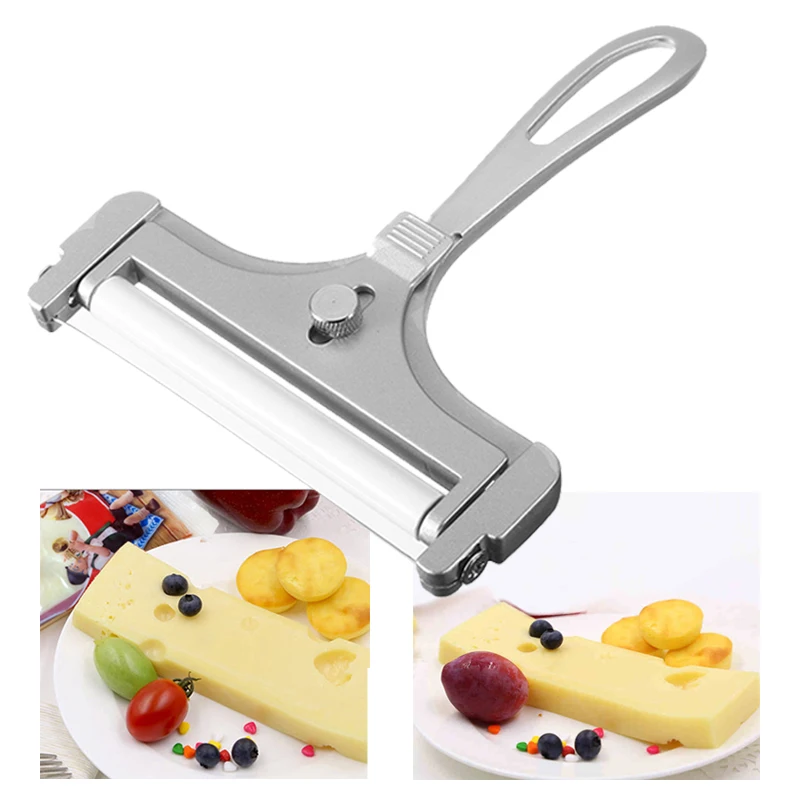 New Cheese Slicer Knife Adjustable Pizza Cutter Zinc Alloy Cheese Slicers Butter Grater Home Kitchen DIY Baking Cooking Tools
New Cheese Slicer Knife Adjustable Pizza Cutter Zinc Alloy Cheese Slicers Butter Grater Home Kitchen DIY Baking Cooking Tools