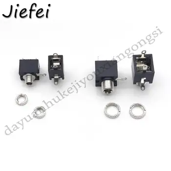20pcs 2.5mm / 3.5mm PCB Female Audio Mount Jack Connector 3 Pin DIP Headphone Jack Socket Mono Channel Double Track Socket
20pcs 2.5mm / 3.5mm PCB Female Audio Mount Jack Connector 3 Pin DIP Headphone Jack Socket Mono Channel Double Track Socket
