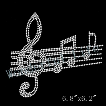Lowest price white clear crystal music syboml iron on rhinestone transfer designs free shipping wholse 20PCs/lot
Lowest price white clear crystal music syboml iron on rhinestone transfer designs free shipping wholse 20PCs/lot