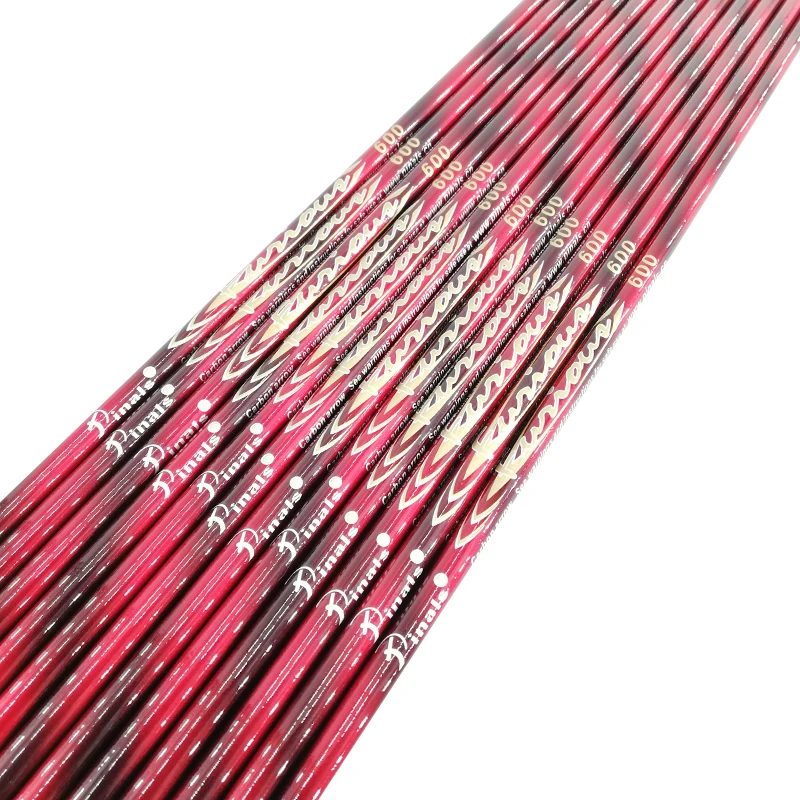 6/12pcs Carbon Arrows Shaft Spine 500 600 ID 6.2mm 32inch FREE CUT Compound Recurve Bow Hunting Archery Shooting Striped Red
6/12pcs Carbon Arrows Shaft Spine 500 600 ID 6.2mm 32inch FREE CUT Compound Recurve Bow Hunting Archery Shooting Striped Red