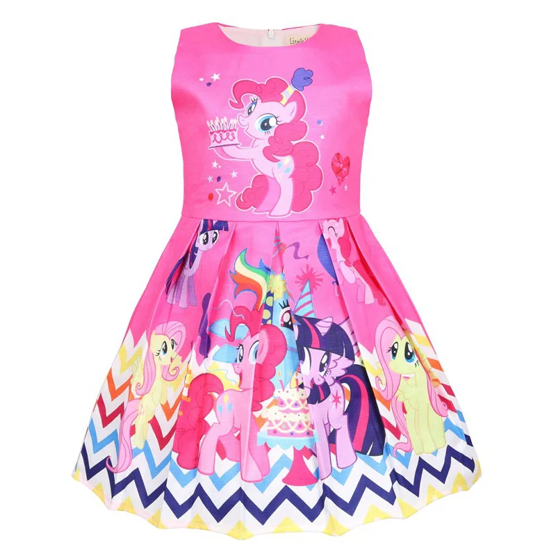 Summer Princess Little Pony Rainbow Dresses For Girls Halloween Birthday Party My Baby Unicorn Vestidos Dress Clothing
Summer Princess Little Pony Rainbow Dresses For Girls Halloween Birthday Party My Baby Unicorn Vestidos Dress Clothing