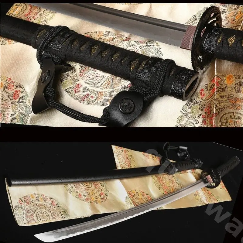 HIGH QUALITY 41" HANDMADE PRINCE JAPANESE SWORD KATANA FULL TANG BLADE CARBON STEEL
HIGH QUALITY 41" HANDMADE PRINCE JAPANESE SWORD KATANA FULL TANG BLADE CARBON STEEL