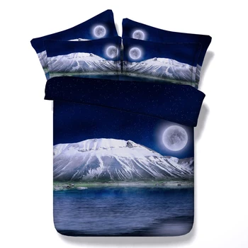 3D Moon Bedding set Luxury Designer duvet cover bed sheet linen sheets California King Queen size full twin Snow Mountain 4PCS
3D Moon Bedding set Luxury Designer duvet cover bed sheet linen sheets California King Queen size full twin Snow Mountain 4PCS