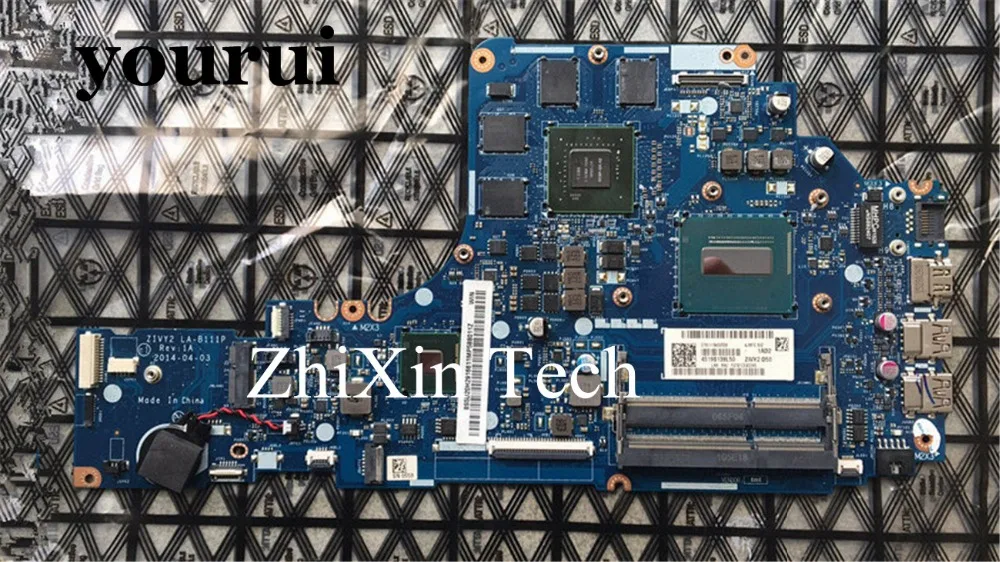 

youruiZIVY2 LA-B111P motherboard for Lenovo Y50-70 laptop motherboard i5 CPU GTX860M original Test motherboard notebook