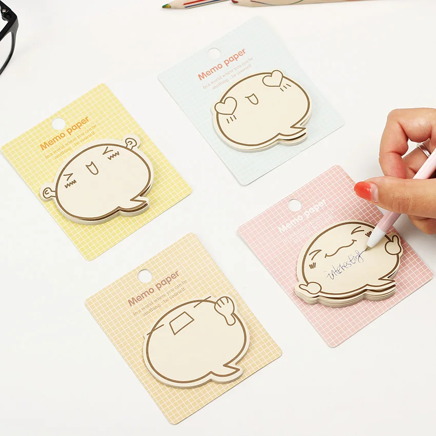 1PC Cute Big Face N Times Sticky Notes Memo Pad Paper Sticker Notepad Gift Stationery Escolar
1PC Cute Big Face N Times Sticky Notes Memo Pad Paper Sticker Notepad Gift Stationery Escolar