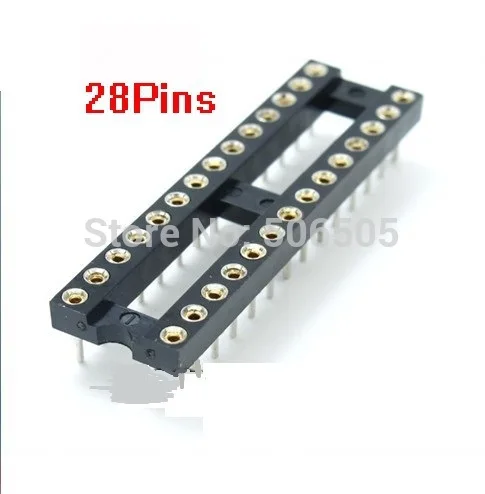 28P круглое отверстие IC разъем DIP 28 DIP-28Pins сиденье микроконтроллер гнездо 10 шт./лот
28P круглое отверстие IC разъем DIP 28 DIP-28Pins сиденье микроконтроллер гнездо 10 шт./лот