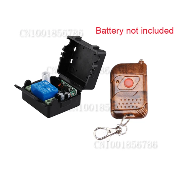 DC 12V 10A 1CH Wireless RF Remote Control Switch Transmitter+ Receiver For Access/door ( not include battery )
DC 12V 10A 1CH Wireless RF Remote Control Switch Transmitter+ Receiver For Access/door ( not include battery )