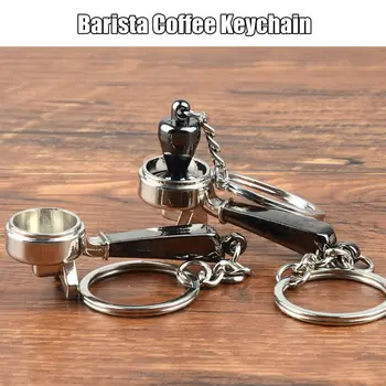 Coffee Tamper Handle Keychain Portable Zinc Alloy Keyring Coffeeware Tools Promotion Espresso Coffee Accessories Barista Gifts
Coffee Tamper Handle Keychain Portable Zinc Alloy Keyring Coffeeware Tools Promotion Espresso Coffee Accessories Barista Gifts