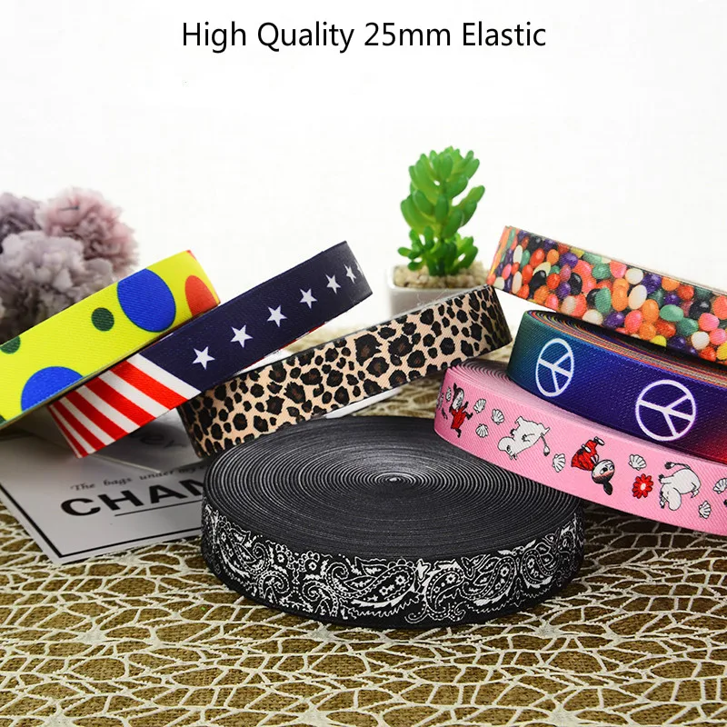 14 Colorful Fashion Elastic Band 5 Meters 25mm 1" Width Garment Sewing Accessories Hand Made DIY Sewing Elastic Webbing Craft
14 Colorful Fashion Elastic Band 5 Meters 25mm 1" Width Garment Sewing Accessories Hand Made DIY Sewing Elastic Webbing Craft