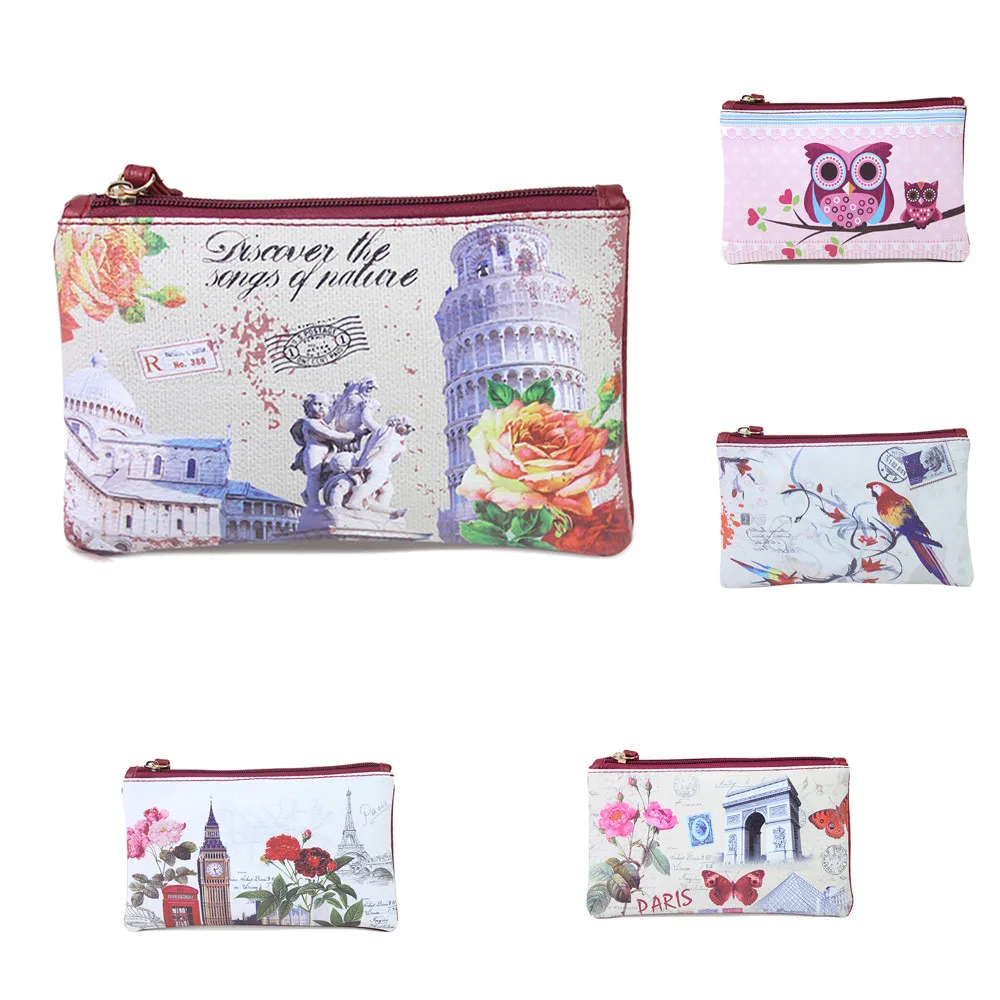Women Coin Purse Artistic Pattern Paris Key Phone Leather Coin Purse Storage Bag Coin Wallet2.2
Women Coin Purse Artistic Pattern Paris Key Phone Leather Coin Purse Storage Bag Coin Wallet2.2