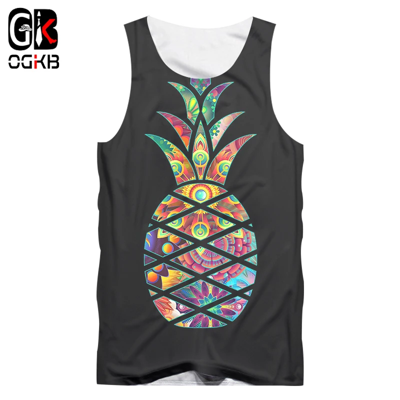 OGKB 3D 2019 Summer Cool Print Pineapple Tank Top Black For Women/men's Bodybuilding Fitness Sleeveless Tee Shirts Dropshipping
OGKB 3D 2019 Summer Cool Print Pineapple Tank Top Black For Women/men's Bodybuilding Fitness Sleeveless Tee Shirts Dropshipping