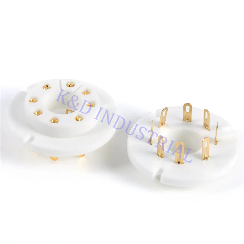 2pcs Gold Ceramic Vacuum Tube Socket 8Pin Chassis Mount FU50 GU50 LV3 5U8C 5U9C FU15 GU15 Valve Base Amp Parts
2pcs Gold Ceramic Vacuum Tube Socket 8Pin Chassis Mount FU50 GU50 LV3 5U8C 5U9C FU15 GU15 Valve Base Amp Parts