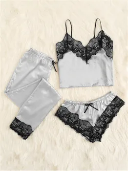 Hot Summer Women Satin Lace Mesh Sleepwear Babydoll Lingerie Nightwear Shorts Pyjamas Female Sexy Sleepwear Outfits 9 Colors W3
Hot Summer Women Satin Lace Mesh Sleepwear Babydoll Lingerie Nightwear Shorts Pyjamas Female Sexy Sleepwear Outfits 9 Colors W3