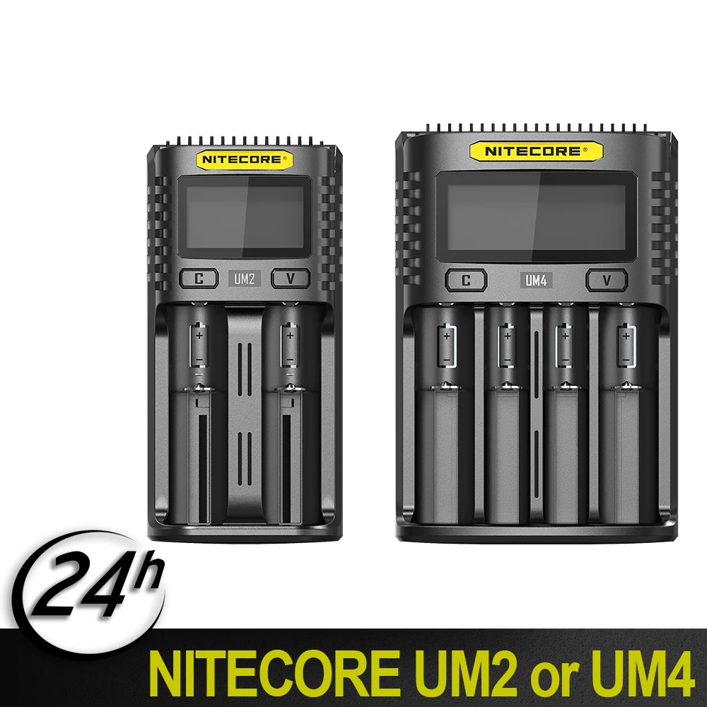 100% Official Nitecore UM4 UM2 USB QC Battery Charger Intelligent Circuitry Global Insurance li-ion AA AAA 18650 21700 26650
100% Official Nitecore UM4 UM2 USB QC Battery Charger Intelligent Circuitry Global Insurance li-ion AA AAA 18650 21700 26650