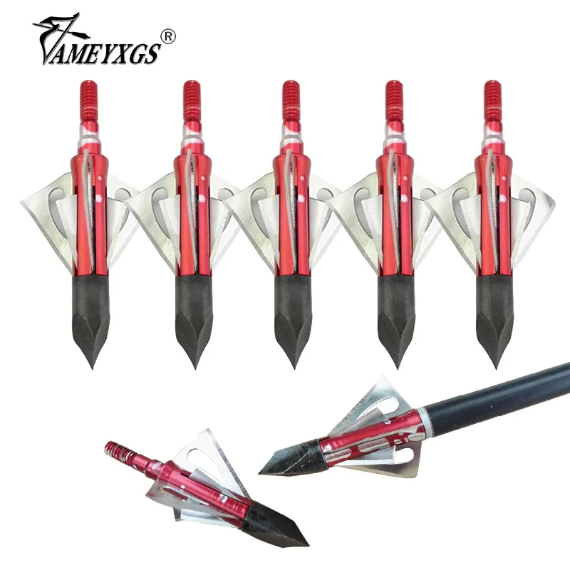 12/24pcs Archery 100 Grain Arrowheads Arrow Point Tips Blades Broadheads For Recurve/Compound Bow Hunting Shooting Accessories
12/24pcs Archery 100 Grain Arrowheads Arrow Point Tips Blades Broadheads For Recurve/Compound Bow Hunting Shooting Accessories