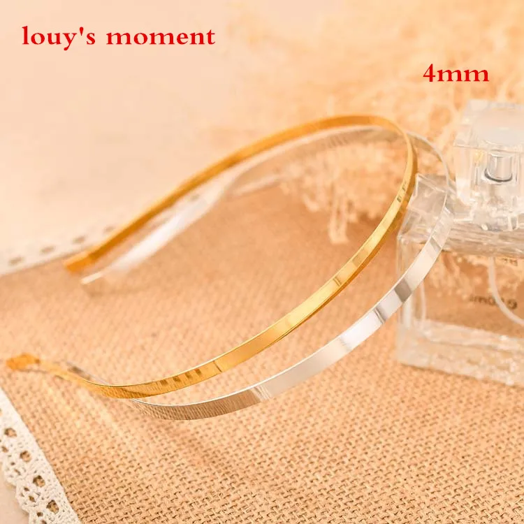 Free Shipping 20 X Silver/Gold Head Hoop 4mm Width Headband Handmade Jewelry Hair DIY Accessories
Free Shipping 20 X Silver/Gold Head Hoop 4mm Width Headband Handmade Jewelry Hair DIY Accessories