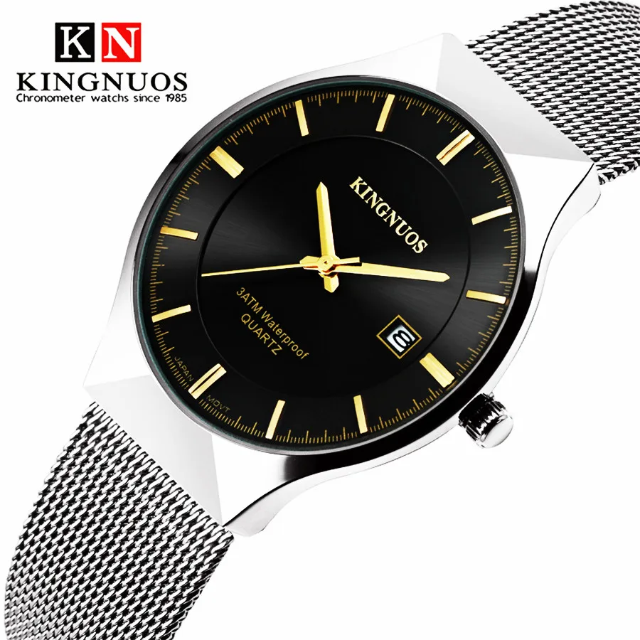 KINGNUOS New Men Watch Brand Business Watches For Men Ultra Slim Style Wristwatch Quartz Movement Watch Male Relogio Masculino
KINGNUOS New Men Watch Brand Business Watches For Men Ultra Slim Style Wristwatch Quartz Movement Watch Male Relogio Masculino