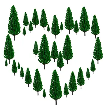20/33pcs 3.8-16cm(1.5-6.3inch) Height Pine Tree Model Sand Table Scenery Building Accessories for Ho 1:85 Scale Toy Train
20/33pcs 3.8-16cm(1.5-6.3inch) Height Pine Tree Model Sand Table Scenery Building Accessories for Ho 1:85 Scale Toy Train