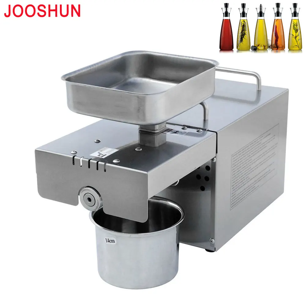Electric Cold Press Oil Machine COCOA Rapeseed Sunflower SEED Oil Extractor Machine Home Coconut Oil Expeller Linseed Oil Press
Electric Cold Press Oil Machine COCOA Rapeseed Sunflower SEED Oil Extractor Machine Home Coconut Oil Expeller Linseed Oil Press