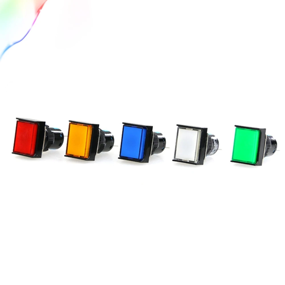 // Uxcell a14081400ux0355 Uxcell DC 12V Light Momentary Rectangle Pushbutton Switch with Connector Dragonmarts Co Ltd