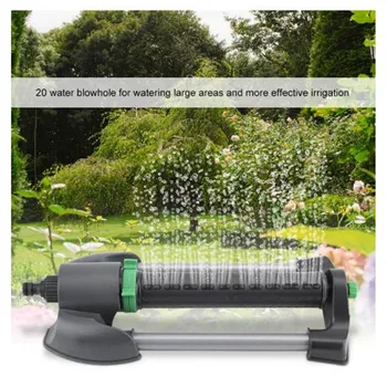 Automatic Oscillating Sprinkler Watering Irrigation Tool for Lawn Garden Irrigation Lawn Spray Head Garden Supplies Black 
Automatic Oscillating Sprinkler Watering Irrigation Tool for Lawn Garden Irrigation Lawn Spray Head Garden Supplies Black