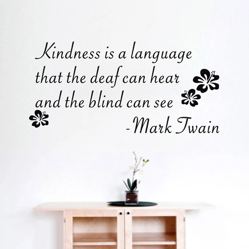 kindness is a language