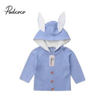 Cute Rabbit Newborn Toddler Kids Baby Girls Boy Knitted Sweater with long ear Hoodie Autumn Winter Warm Coat Outerwear kid cloth
Cute Rabbit Newborn Toddler Kids Baby Girls Boy Knitted Sweater with long ear Hoodie Autumn Winter Warm Coat Outerwear kid cloth
