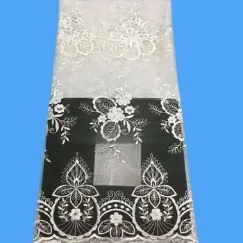 2019 High Quality African Lace Fabric Pure White French Net Embroidery Tulle Lace Fabric For Nigerian Wedding Party Dress
2019 High Quality African Lace Fabric Pure White French Net Embroidery Tulle Lace Fabric For Nigerian Wedding Party Dress
