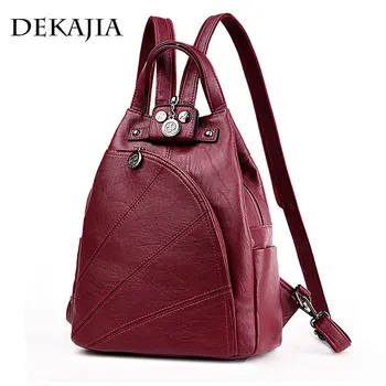Fashion backpack female bag 2020 large capacity leather school backpack for teenager girl arcuate shoulder strap bag for women 
Fashion backpack female bag 2020 large capacity leather school backpack for teenager girl arcuate shoulder strap bag for women