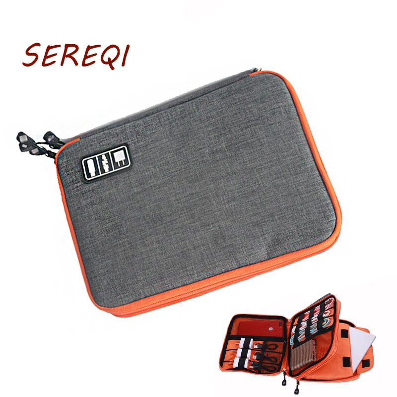 Travel Accessories Organizer Double Layer Case Waterproof Portable Cable Bag Multifunctional Travel Hard Earphone Storage Bag
Travel Accessories Organizer Double Layer Case Waterproof Portable Cable Bag Multifunctional Travel Hard Earphone Storage Bag