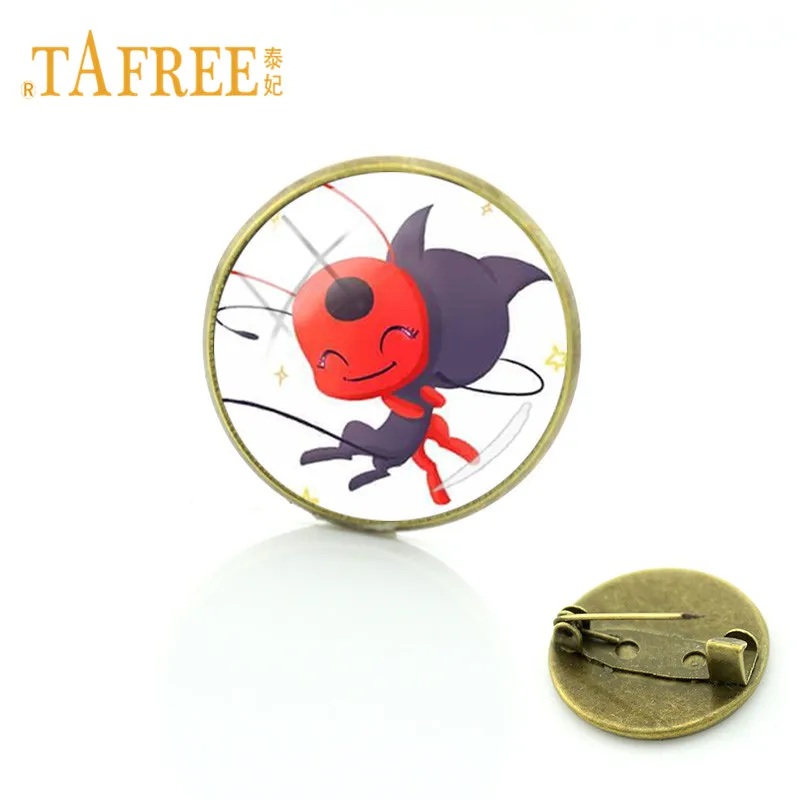 TAFREE 2018 New Miraculous Ladybug And Black Cat Brooches Breastpin For Bag Jacket Clothes Hat Decoration Metal Badge LB133
TAFREE 2018 New Miraculous Ladybug And Black Cat Brooches Breastpin For Bag Jacket Clothes Hat Decoration Metal Badge LB133